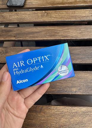 Контактні лінзи airoptix hydraglyde