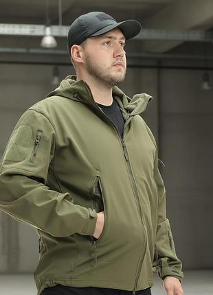 Куртка esdy softshell софтшелл, тактическая 01. олива m