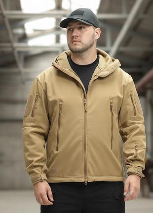 Куртка esdy softshell софтшелл, тактическая 01. койот m