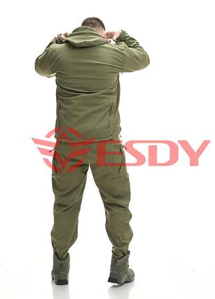 Костюм esdy softshell софтшелл, тактический. олива 2xl 2