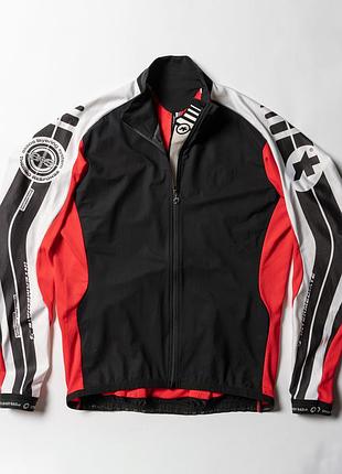 Assos ij intermediate s7 long sleeve jersey jacket red swiss cycling men [jmh017275]