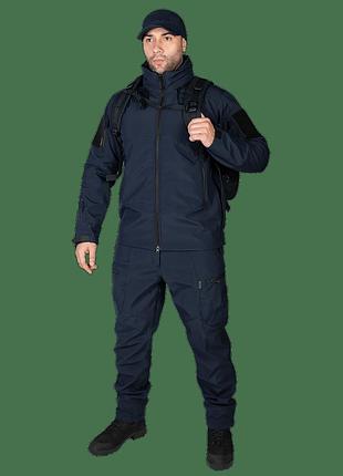 Костюм тактичний для поліції phantom softshell темно-синій