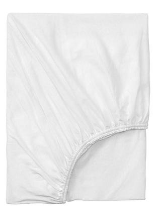 Простирадло на резинці для дивана, біле, 80x200 см. ikea varvial