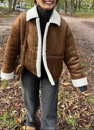Деблянка коричнева zara