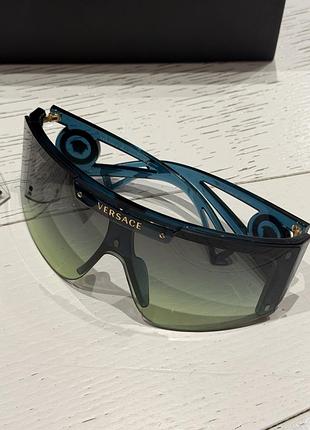 Сонячні окуляри versace shield ove4393 53351w з 3 змінними лінзами