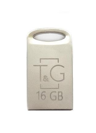 Флеш память usb touch & go usb 2.0 16gb metal 105 steel