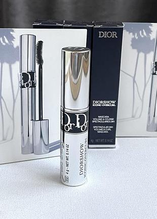 Оригінал. diorshow iconic overcurl туш для збільшення об'єму та підкручення вій 4 мл