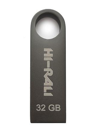Флеш пам'ять usb hi-rali shuttle usb 2.0 32gb black