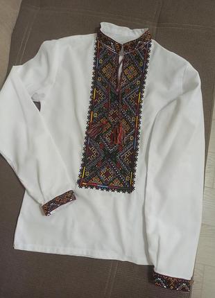 Машина вышиванка на мальчика 158