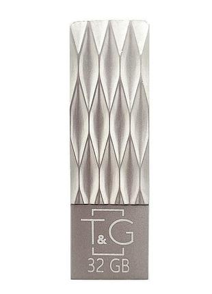 Флеш память usb touch & go usb 2.0 32gb metal 103 steel