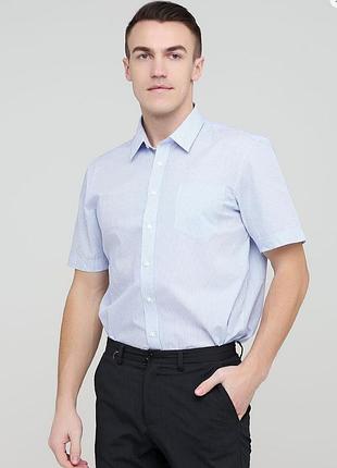 Сорочка в смужку c&a regular fit етикетка