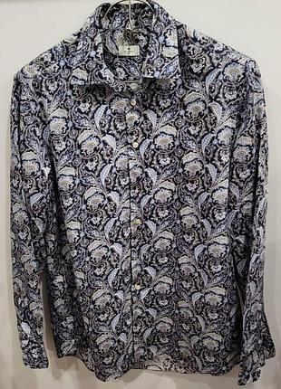 Etro milano paisley cotton shirt