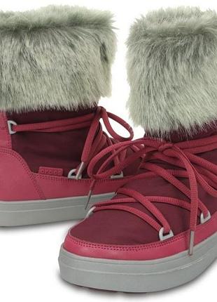 Чоботи (сапожки) crocs lodgepoint lace boot, 37