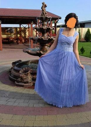 Платье в пол / вечернее / коктейльное / лавандове плаття / сукенка