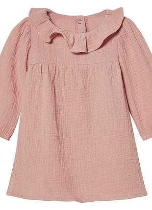 Платье муслиновая для девочки lupilu lidl 501001 074-80 см (6-12 months) розовый