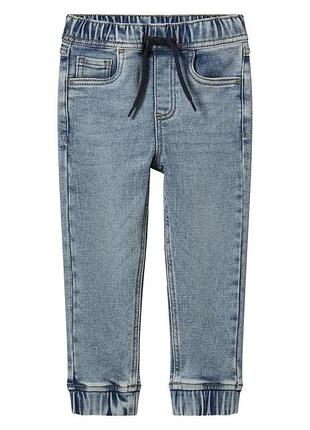 Джинси joggers утеплені для хлопчика lupilu lycra® 491103 110-116 см (4-6 years) блакитний