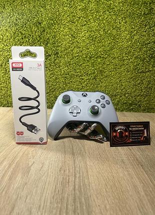 Джойстик microsoft xbox one version 2 grey green беспроводной геймпад с гарантией