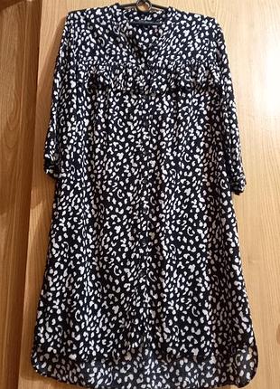 Dorothy perkins - платье в модный принт 🖤на пуговках🖤 вискоза🖤 бренд🖤