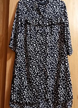 Dorothy perkins - платье в модный принт 🖤на пуговках🖤 вискоза🖤 бренд🖤