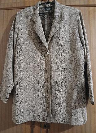 Кофта-кардиган (жакет) летняя, canda made for c &amp; a, пог 56см, без подкладки.