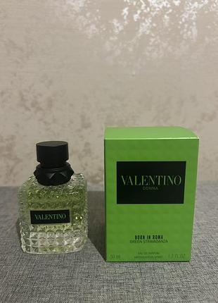 Valentino donna born in roma green stravaganza парфумована вода для жінок 50 мл