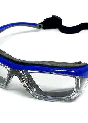 Спортивная оправа под диоптрии global vision rx-k blue (rx-able) (clear) прозрачные