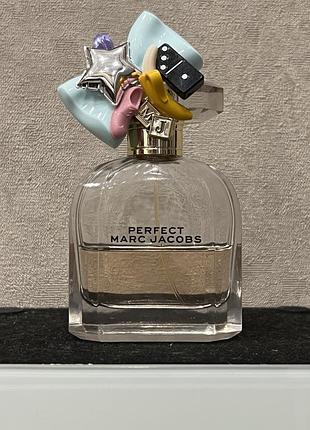 Marc jacobs perfect  парфумована вода, залишок з 50 мл , ніжний парфум , компліментарний парфум , духи , літні