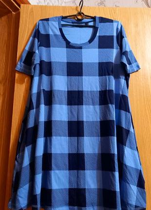 Bonprix collection - платье в принт 💙🖤котон💙🖤 трикотаж💙🖤 бренд 💙🖤 индия💙🖤