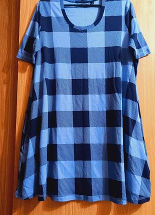 Bonprix collection - платье в принт 💙🖤котон💙🖤 трикотаж💙🖤 бренд 💙🖤 индия💙🖤
