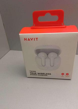 Наушники bluetooth-гарнитура б/у havit tw926