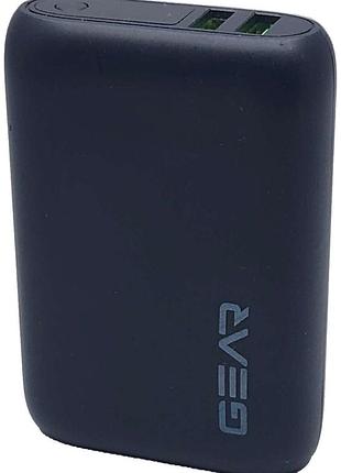 Универсальный внешний аккумулятор повербанк б/у gear 10000 mah pd22.5w black (wp942p)
