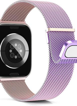 Ремешок higgs milanese для apple watch 38-49 мм, магнитный, нержавеющая сталь
