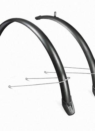 Крылья eurofender ecotech 28"/58 мм черный (ros120)