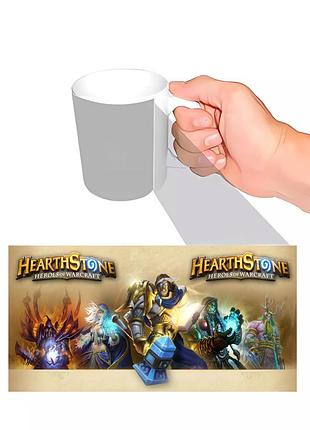 Чашка з принтом hearthstone