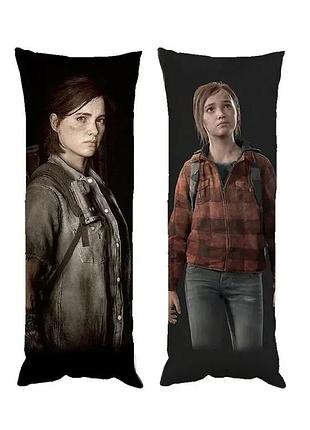 Подушка дакимакура the last of us элли tlou 2 ellie декоративная ростовая подушка для обнимания