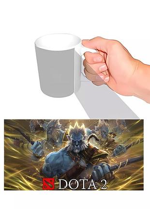 Чашка з принтом dota 2