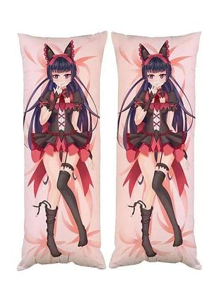 Подушка дакимакура рори меркури жнец рори rory mercury декоративная ростовая подушка для обнимания двухсторонняя