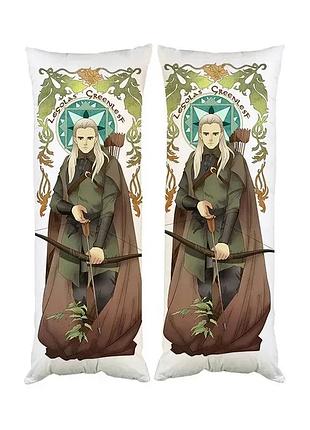 Подушка дакімакура леголас legolas володар кілець декоративна ростова подушка для обіймання двостороння