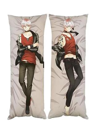 Подушка дакимакура сеон чехвое неизвестный mystic messenger декоративная подушка для обнимания
