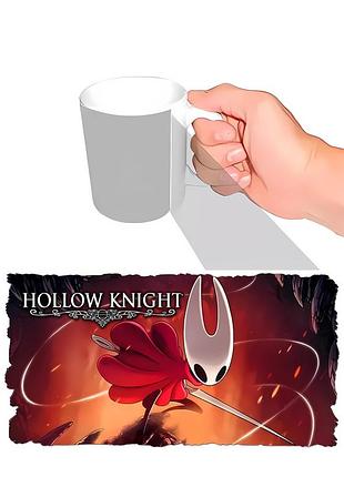 Чашка з принтом hollow knight