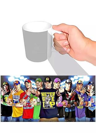Чашка с принтом джон сина