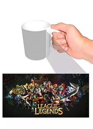 Чашка с принтом league of legends