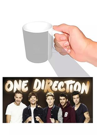 Чашка з принтом one direction