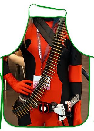 Прикольні фартухи леді deadpool
