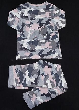 Камуфляжная пижама marks & spencer 134-140р 8285 б