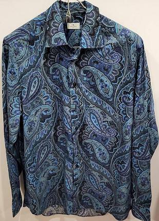 Etro milano paisley cotton shirt