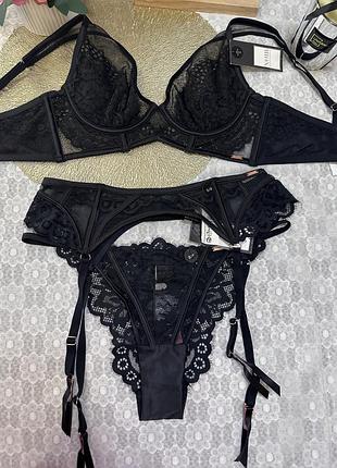 Шикарний комплект hunkemoller noir