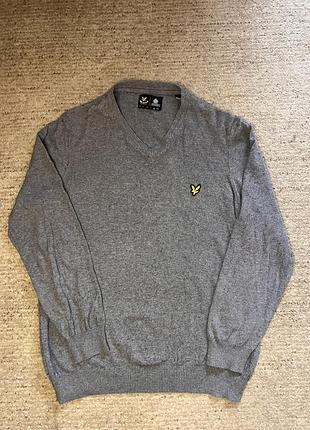 Светр lyle scott xl вовняний