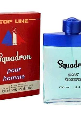 Туалетная вода чел. squadron (100мл.) тм top line