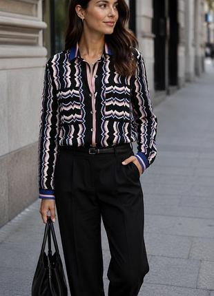 Missoni, zig zag, блузка, вовна, віскоза, оригінал